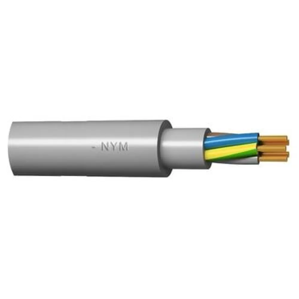 Кабел NYM 3x1.5 сив - 100 m