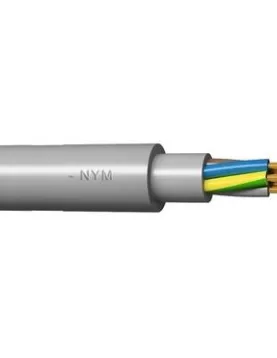 Кабел NYM 3x1.5 сив - 100 m