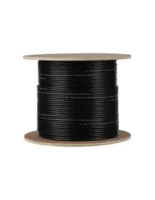 Кабел коаксиал mini RG59 + 2x0.50 черен - 200 m