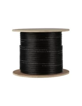 Кабел коаксиал mini RG59 + 2x0.50 черен - 200 m